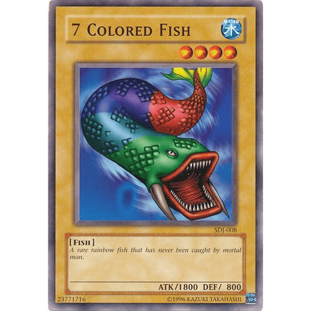 7 Colored Fish - SDJ-008 - Common