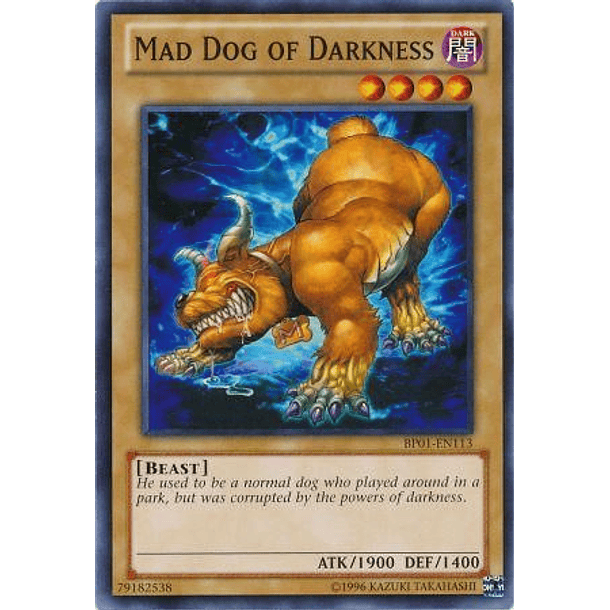 Mad Dog of Darkness - BP01-EN113 - Common