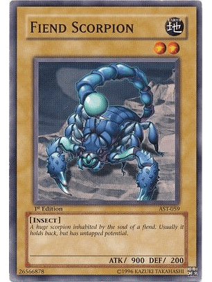 Fiend Scorpion - AST-059 - Common