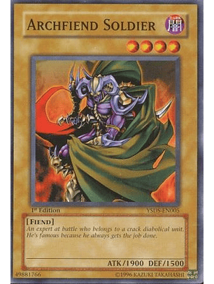 Archfiend Soldier - YSDS-EN005 - Common