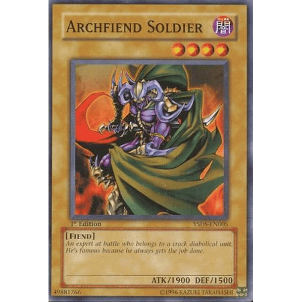 Archfiend Soldier - YSDS-EN005 - Common