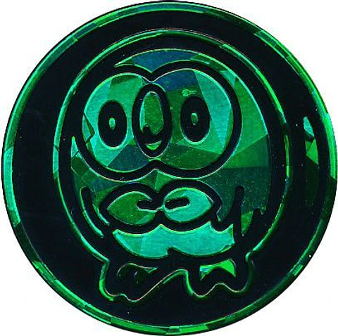 Pokemon Rowlet Collectible Coin