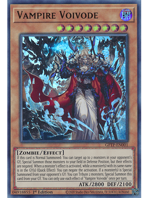 Vampire Voivode - GFTP-EN001 - Ultra Rare