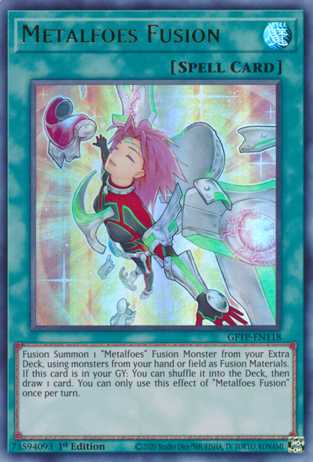 Metalfoes Fusion - GFTP-EN118 - Ultra Rare 1