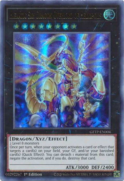 Hieratic Sky Dragon Overlord of Heliopolis - GFTP-EN004 - Ultra Rare