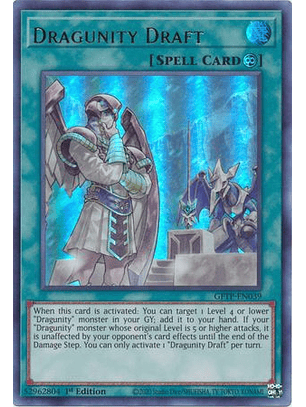 Dragunity Draft - GFTP-EN039 - Ultra Rare