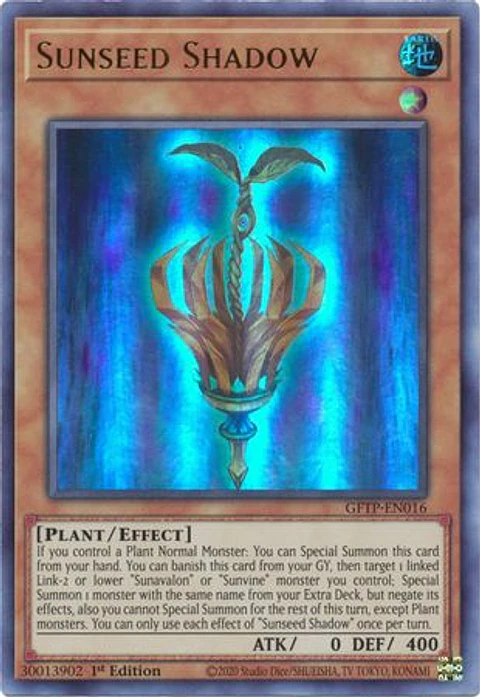 Sunseed Shadow - GFTP-EN016 - Ultra Rare