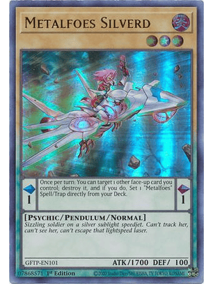 Metalfoes Silverd - GFTP-EN101 - Ultra Rare