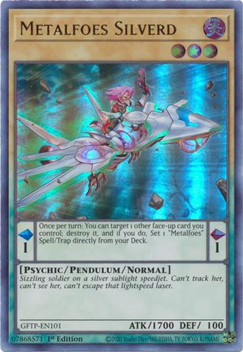 Metalfoes Silverd - GFTP-EN101 - Ultra Rare
