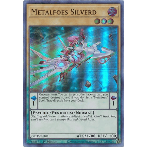 Metalfoes Silverd - GFTP-EN101 - Ultra Rare