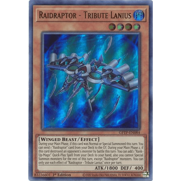 Raidraptor - Tribute Lanius - GFTP-EN084 - Ultra Rare