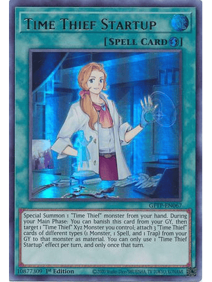 Time Thief Startup - GFTP-EN067 - Ultra Rare