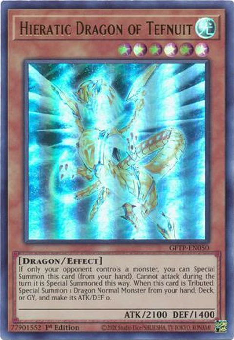 Hieratic Dragon of Tefnuit - GFTP-EN050 - Ultra Rare