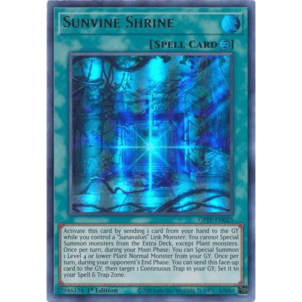 Sunvine Shrine - GFTP-EN025 - Ultra Rare