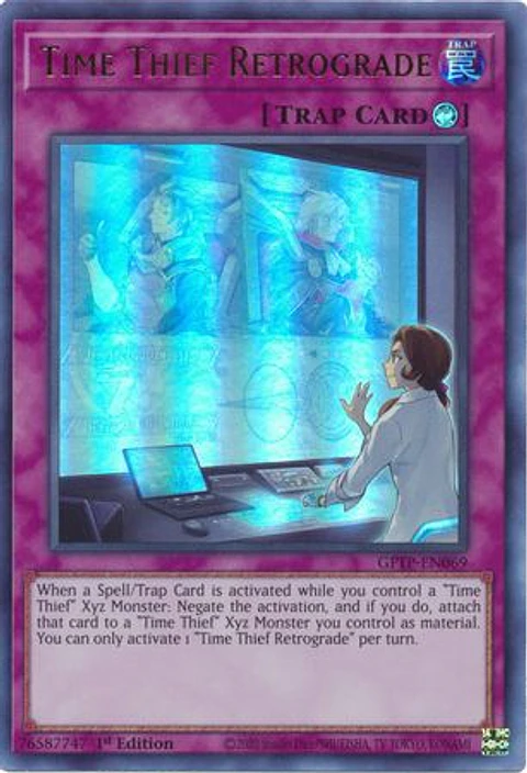 Time Thief Retrograde - GFTP-EN069 - Ultra Rare