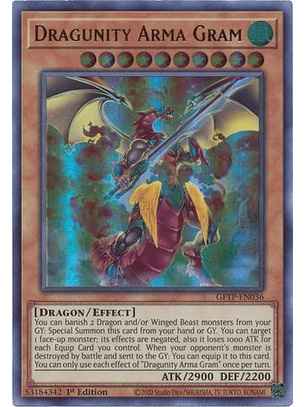 Dragunity Arma Gram - GFTP-EN036 - Ultra Rare