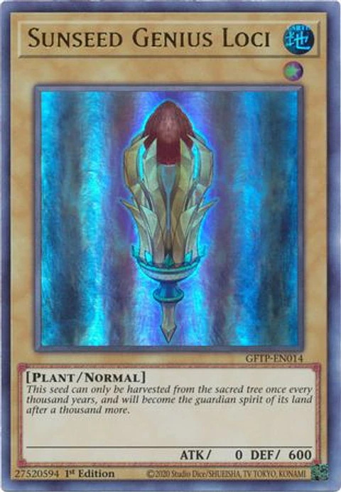Sunseed Genius Loci - GFTP-EN014 - Ultra Rare