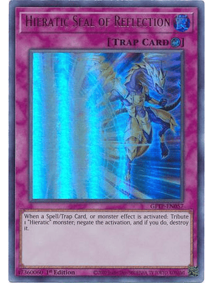 Hieratic Seal of Reflection - GFTP-EN057 - Ultra Rare 