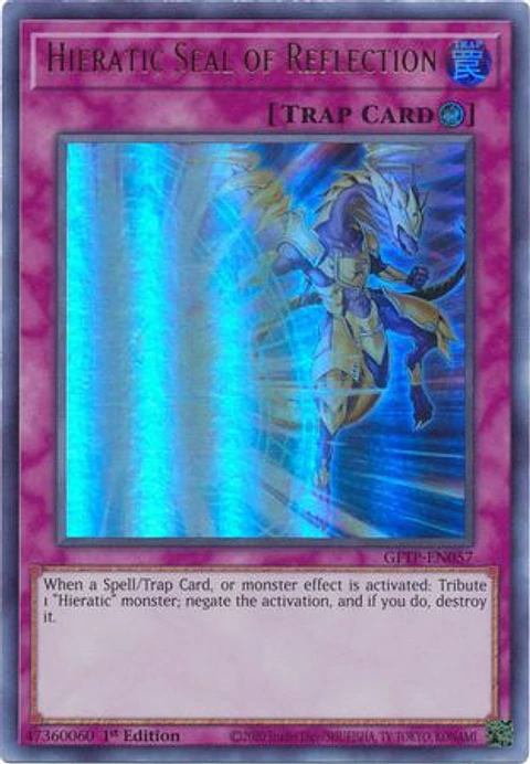 Hieratic Seal of Reflection - GFTP-EN057 - Ultra Rare 