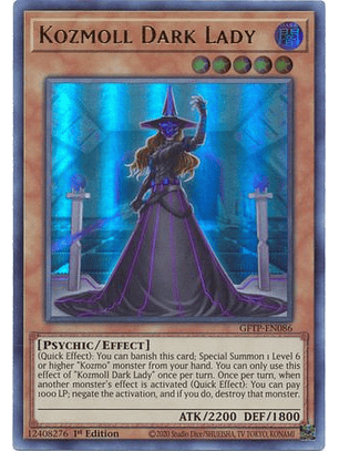 Kozmoll Dark Lady - GFTP-EN086 - Ultra Rare