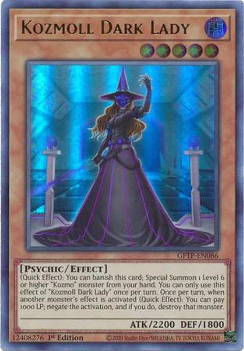Kozmoll Dark Lady - GFTP-EN086 - Ultra Rare