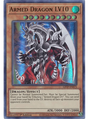 Armed Dragon LV10 - GFTP-EN075 - Ultra Rare