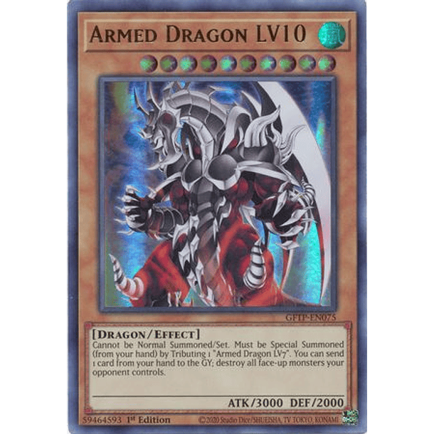 Armed Dragon LV10 - GFTP-EN075 - Ultra Rare