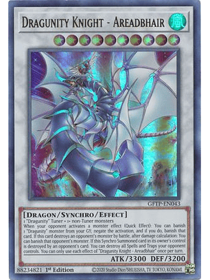 Dragunity Knight - Areadbhair - GFTP-EN043 - Ultra Rare