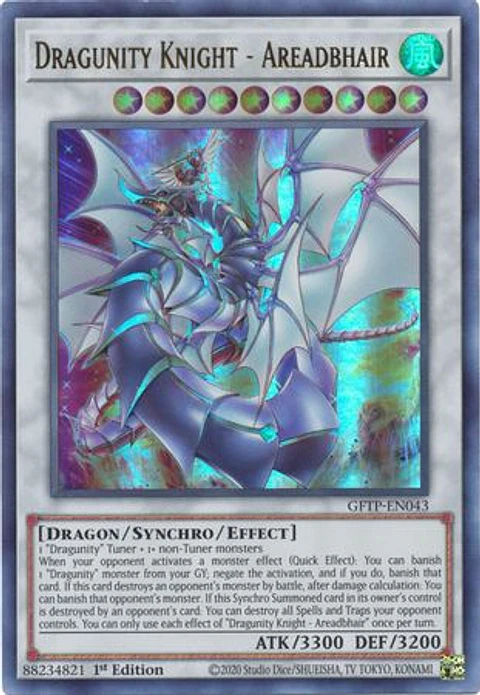 Dragunity Knight - Areadbhair - GFTP-EN043 - Ultra Rare