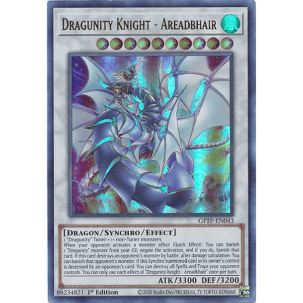 Dragunity Knight - Areadbhair - GFTP-EN043 - Ultra Rare