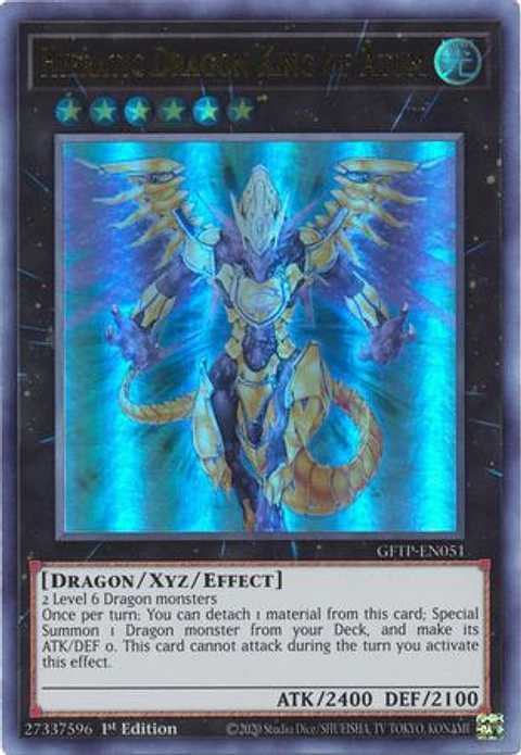 Hieratic Dragon King of Atum - GFTP-EN051 - Ultra Rare