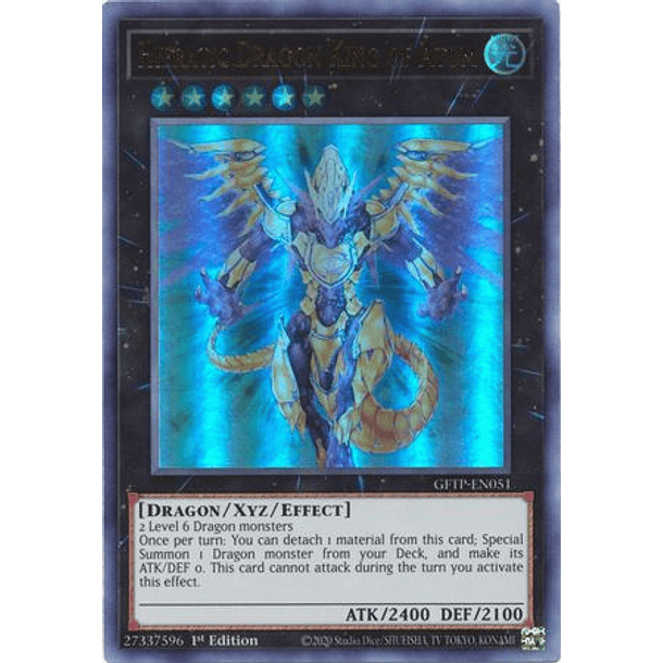 Hieratic Dragon King of Atum - GFTP-EN051 - Ultra Rare