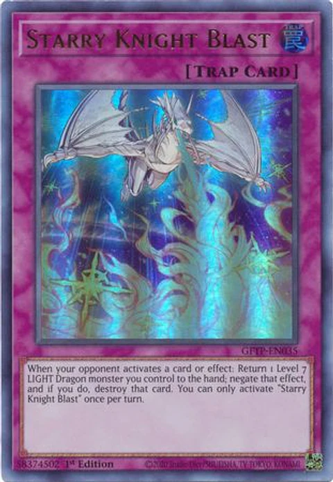 Starry Knight Blast - GFTP-EN035 - Ultra Rare