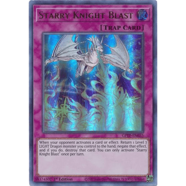 Starry Knight Blast - GFTP-EN035 - Ultra Rare