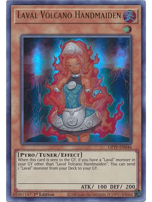 Laval Volcano Handmaiden - GFTP-EN046 - Ultra Rare