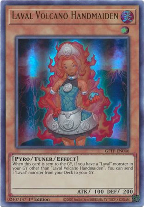 Laval Volcano Handmaiden - GFTP-EN046 - Ultra Rare