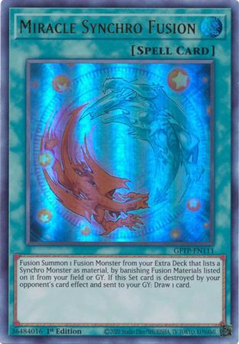 Miracle Synchro Fusion - GFTP-EN111 - Ultra Rare