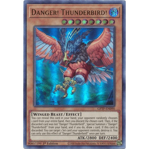 Danger! Thunderbird! - GFTP-EN090 - Ultra Rare