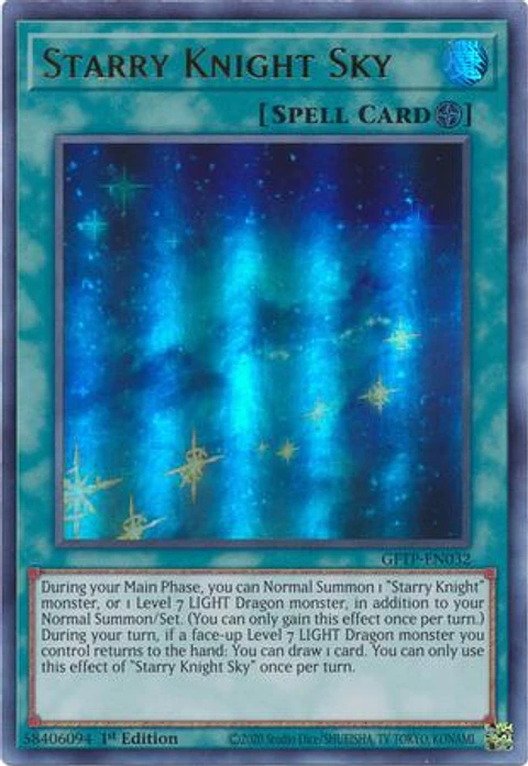 Starry Knight Sky - GFTP-EN032 - Ultra Rare