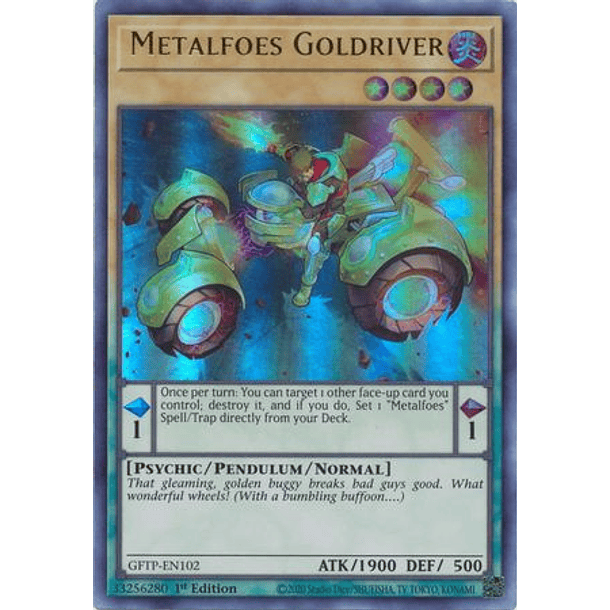 Metalfoes Goldriver - GFTP-EN102 - Ultra Rare