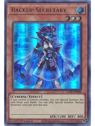 Backup Secretary - GFTP-EN088 - Ultra Rare