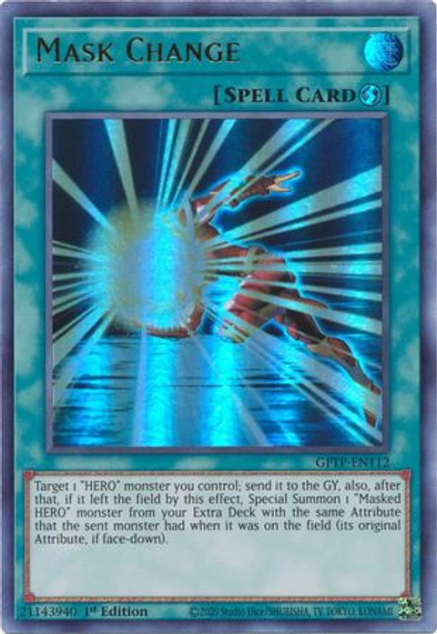 Mask Change - GFTP-EN112 - Ultra Rare