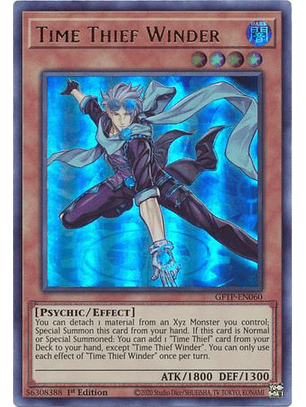 Time Thief Winder - GFTP-EN060 - Ultra Rare