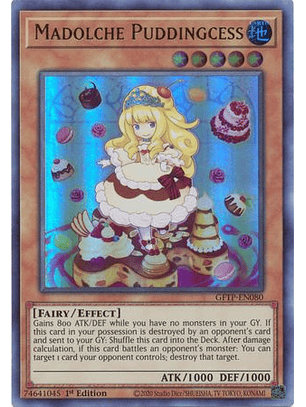 Madolche Puddingcess - GFTP-EN080 - Ultra Rare
