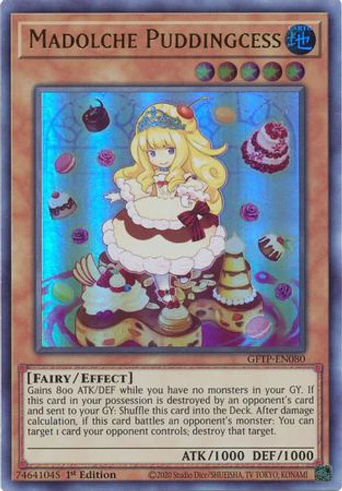 Madolche Puddingcess - GFTP-EN080 - Ultra Rare
