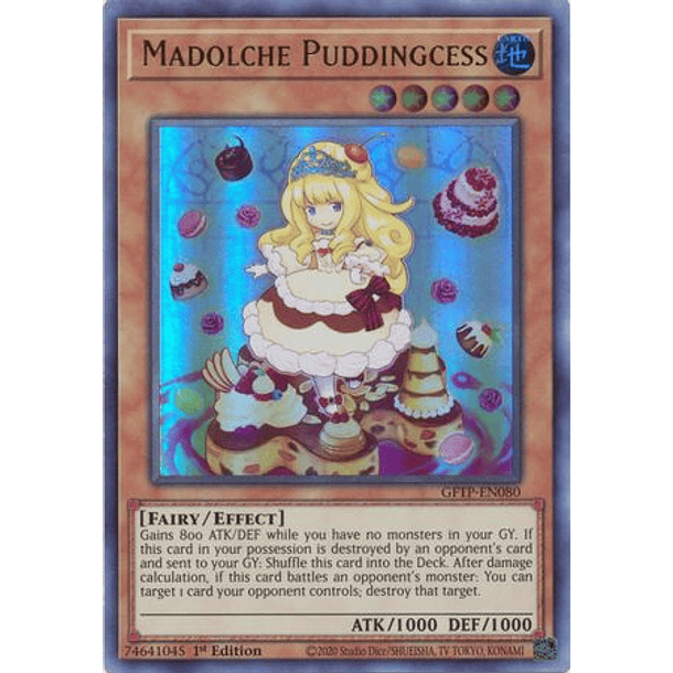 Madolche Puddingcess - GFTP-EN080 - Ultra Rare