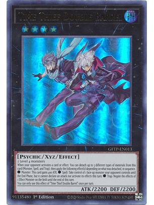 Time Thief Double Barrel - GFTP-EN013 - Ultra Rare