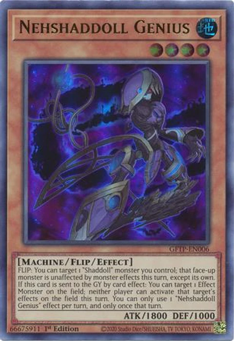 Nehshaddoll Genius - GFTP-EN006 - Ultra Rare