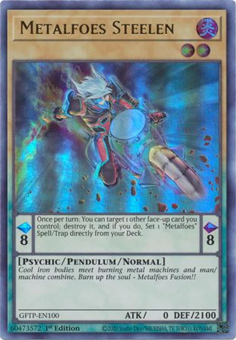 Metalfoes Steelen - GFTP-EN100 - Ultra Rare