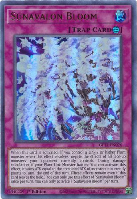 Sunavalon Bloom - GFTP-EN026 - Ultra Rare 